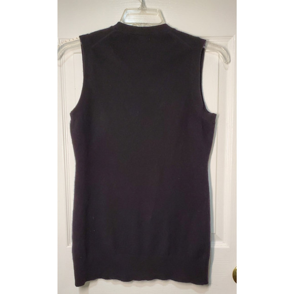 Lord & Taylor 100% Cashmere Sleeveless Cardigan Vest Women’s S Button Front - Picture 9 of 10